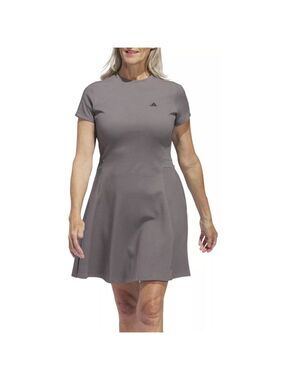 Adidas Women's Go-to Golf Dress, Large, Charcoal Gray